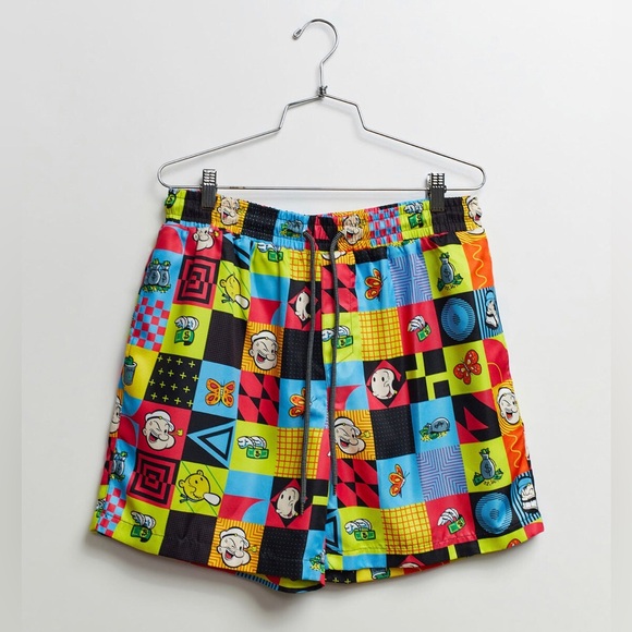 NWT Popeye x Reason Twill Shorts- Size Small - Picture 1 of 2